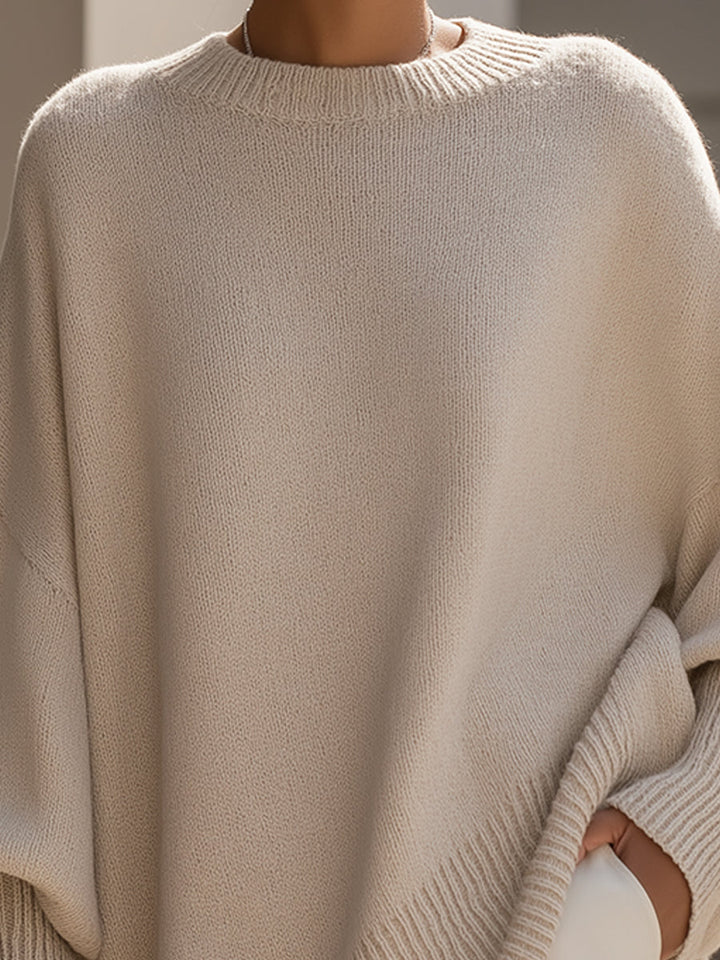 Mona | Przytulny, Przesadny Sweter Poncho