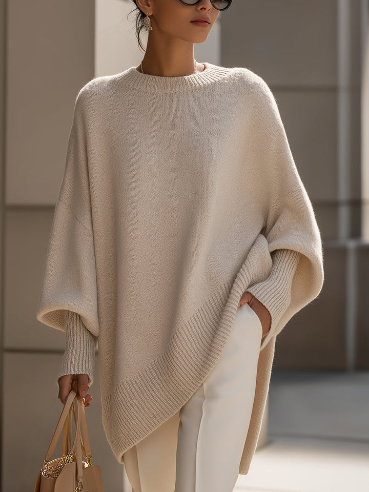 Mona | Przytulny, Przesadny Sweter Poncho