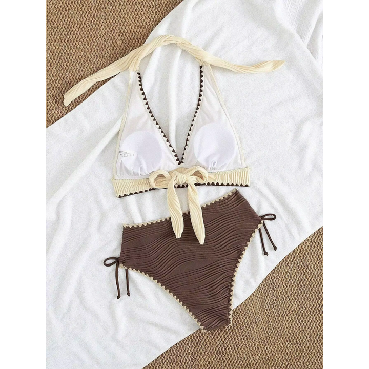 Femke | Boho Bikini z Wysokim Stanem