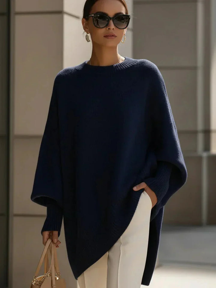 Mona | Przytulny, Przesadny Sweter Poncho