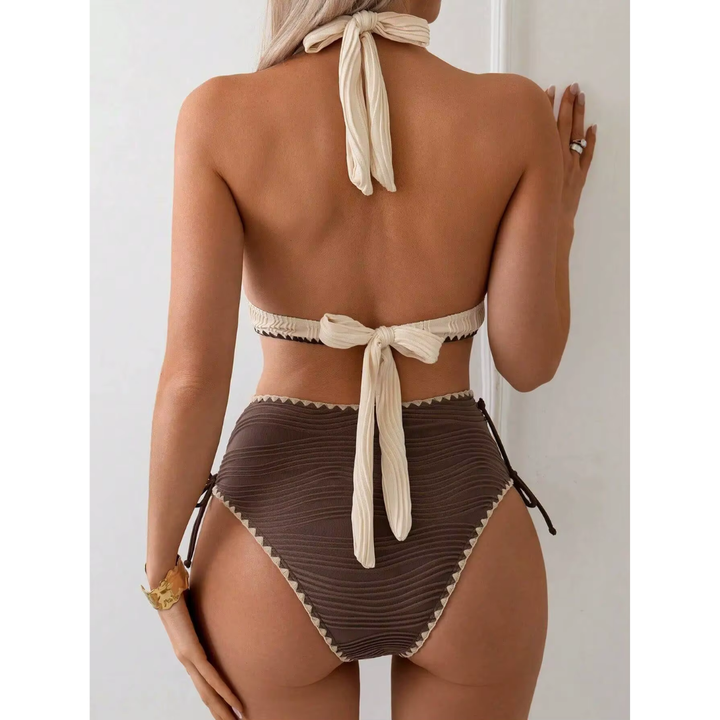 Femke | Boho Bikini z Wysokim Stanem