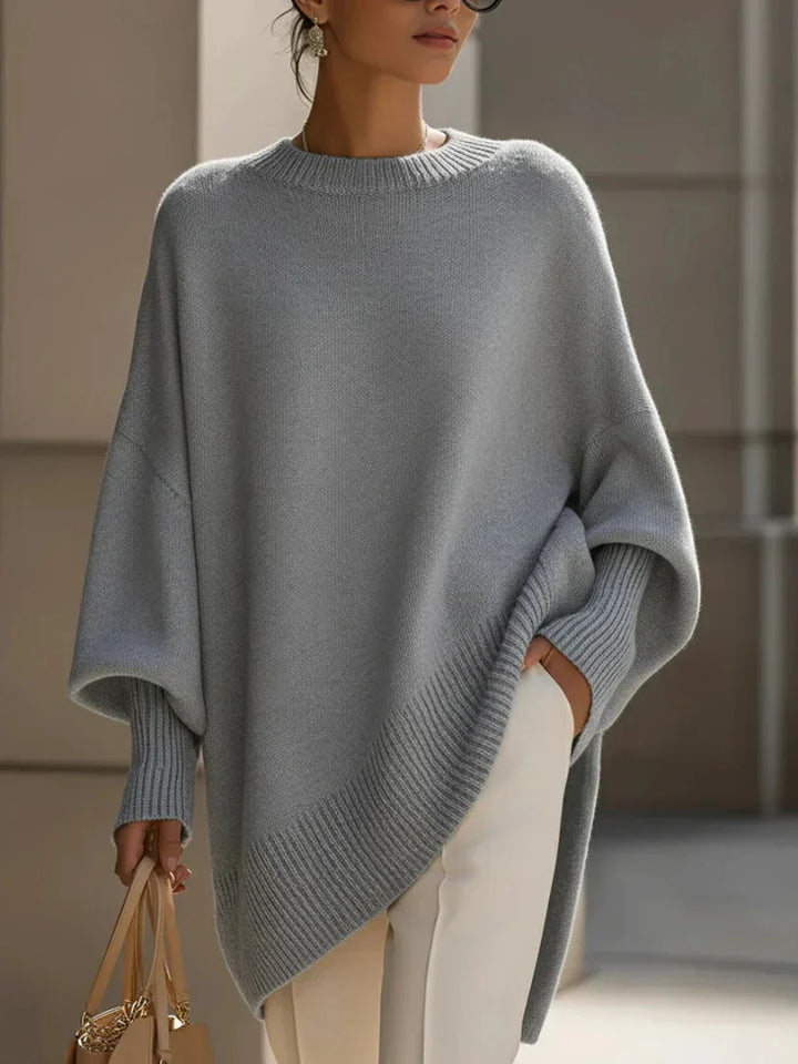 Mona | Przytulny, Przesadny Sweter Poncho