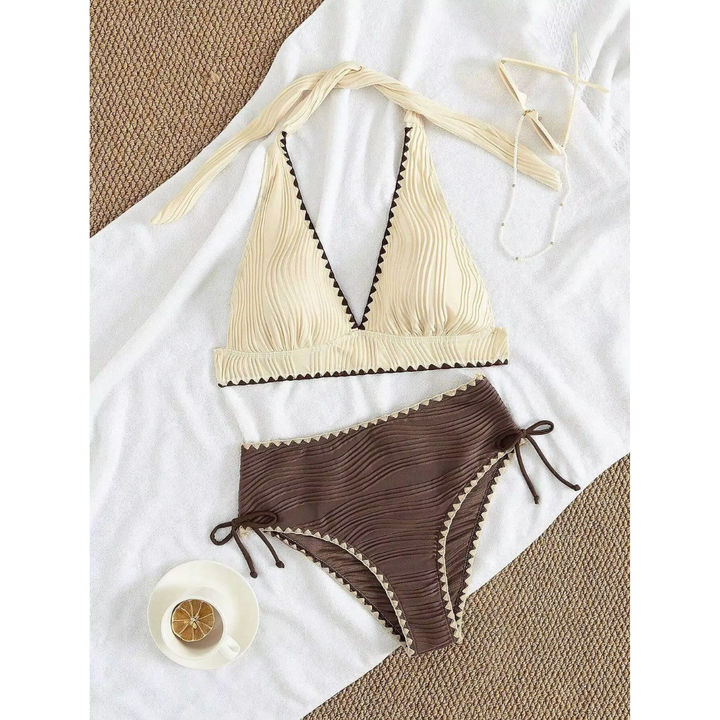 Femke | Boho Bikini z Wysokim Stanem