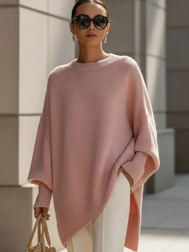 Mona | Przytulny, Przesadny Sweter Poncho