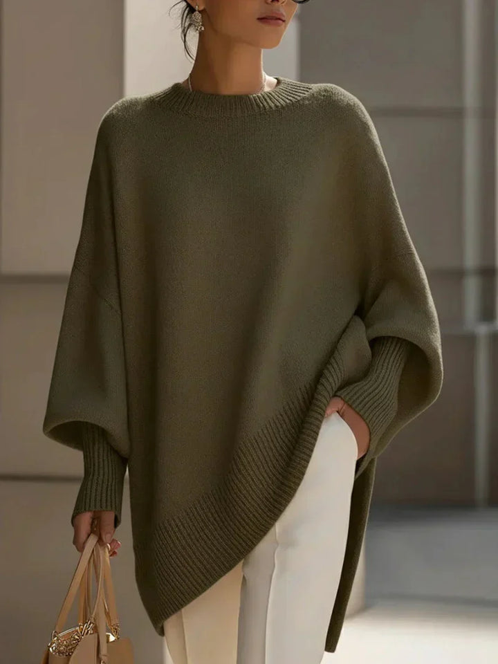 Mona | Przytulny, Przesadny Sweter Poncho