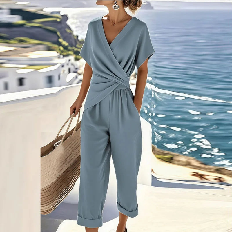 Colleen™ Elegancki Letni Zestaw Dwu-częściowy