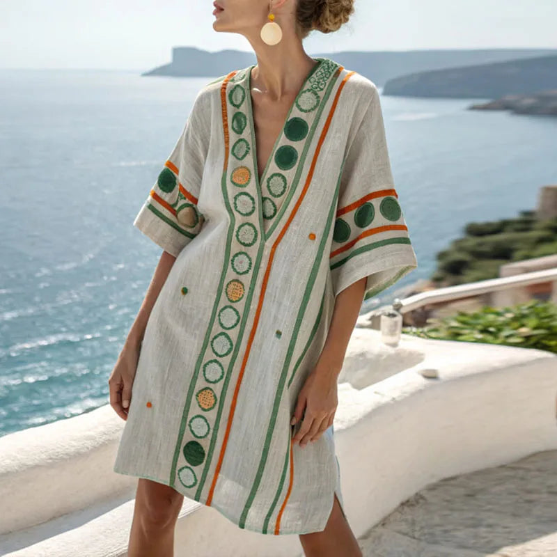 Demi - Elegancka i wszechstronna sukienka plażowa na Twój idealny letni look